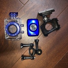 VIVITAR DVR783HD High Def Action Cam Waterproof Case No Memory Card Or Charger