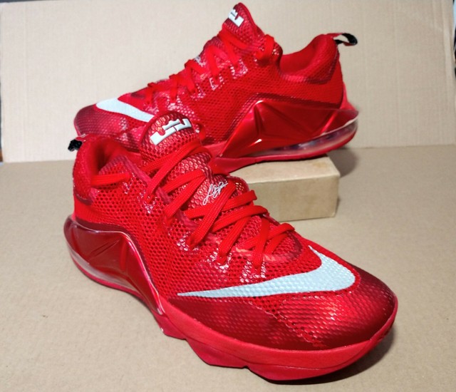 lebron 12 low university red