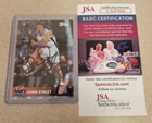 DAWN STALEY SIGNED 2000 TOPPS TEAM USA BASKETBALL ROOKIE CARD #48 AUTO JSA COA