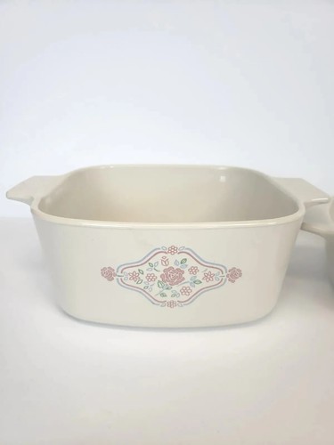 CorningWare Juego de 2 Cazuela/Plato para Hornear Desayuno Inglés A-1-B y A-1 1/2-B - Imagen 2 de 11