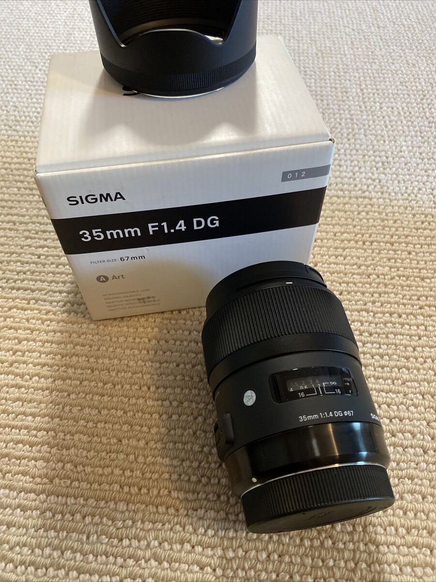 Sigma 35mm 1.4 DG HSM Art Lens For Canon EF