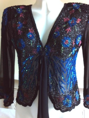 royal blue sequin jacket