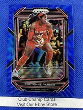 2023 #117 Cheyenne Parker WNBA Panini Prizm Basketball Blue Wave Prizm Dream