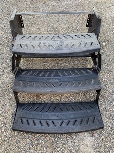 24” Wide Manual Steps for RV Camper Doorway | eBay