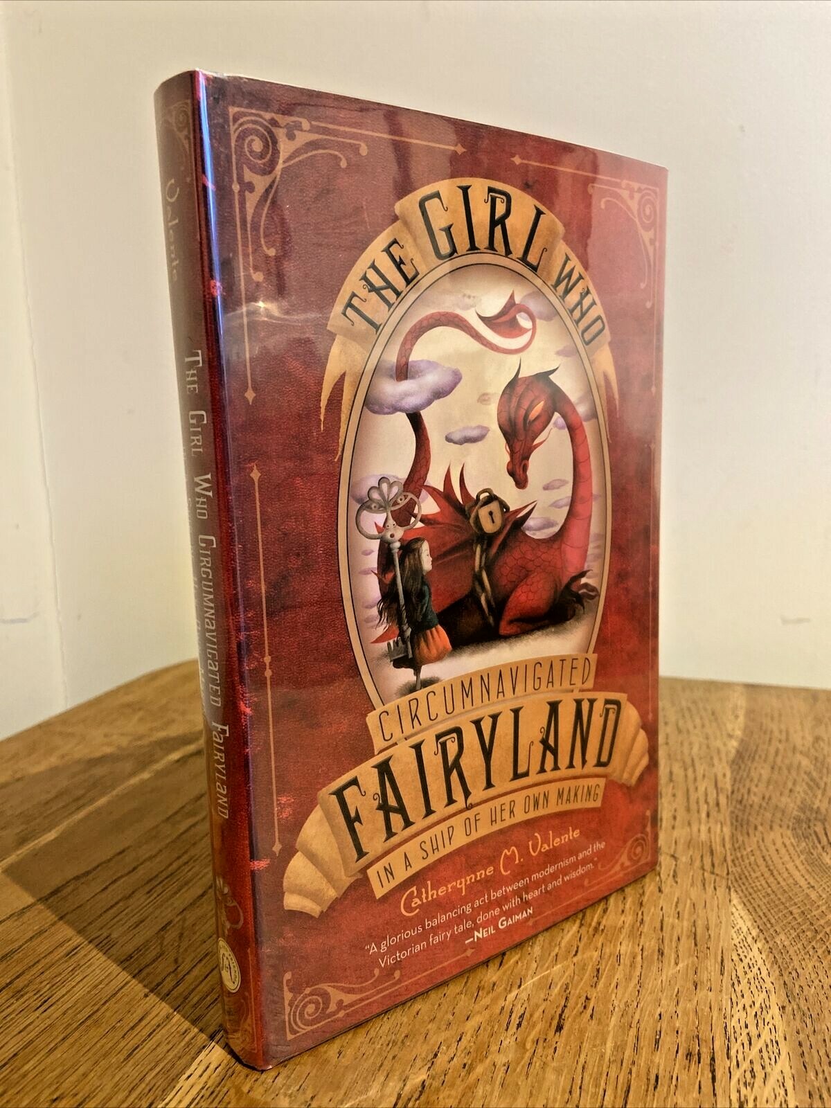 The Girl Who Circumnavigated Fairyland by Catherynne Valente SIGNED US 1/1 HB
