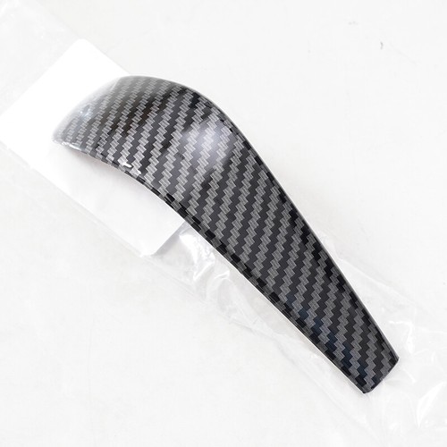 Cubierta de ajuste de perilla de cambio de marchas ABS de fibra de carbono para BMW E90 E92 serie 3 sedán - Imagen 10 de 11