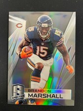 BRANDON MARSHALL 2014 SPECTRA FOOTBALL BLACK PRIZM /5 - CHICAGO BEARS *10838