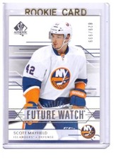 Scott Mayfield 2014-15 SP Authentic Future Watch Rookie Card #233 /999