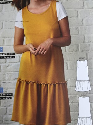 Simply Sewing Alexa Ladies Drop Waist Dress Jersey Plus Knit New Uncut Pattern | eBay UK Simply Sewing Alexa Ladies Drop Waist Dress Jersey Plus Knit New Uncut Pattern | eBay UK
