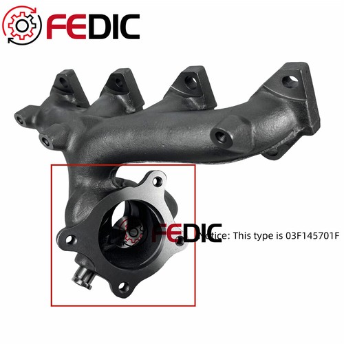 Turbine housing 03F145701F for Skoda Fabia Octavia Yeti 1.2 TSI 105 HP CBZB 2010 - Picture 3 of 7