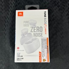 JBL Tune Buds True Wireless Bluetooth Noise-cancelling Earbuds White 