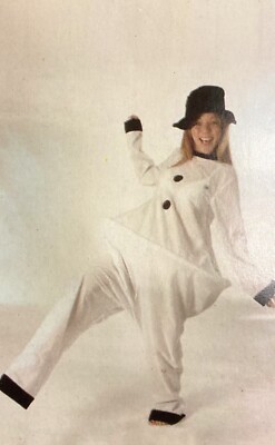 Erwachsene dickes Schneemann Kostüm Einheitsgröße günstig leicht Kostüm Body Weihnachten Spaß