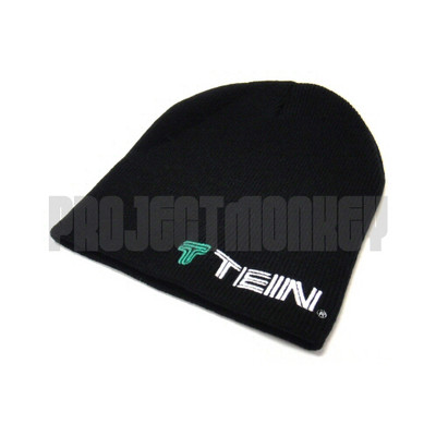 Tein Suspension Logo 8'' Beanie Hat Head Skull Cap M Black Official Goods JDM