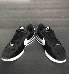 nike womens cortez black