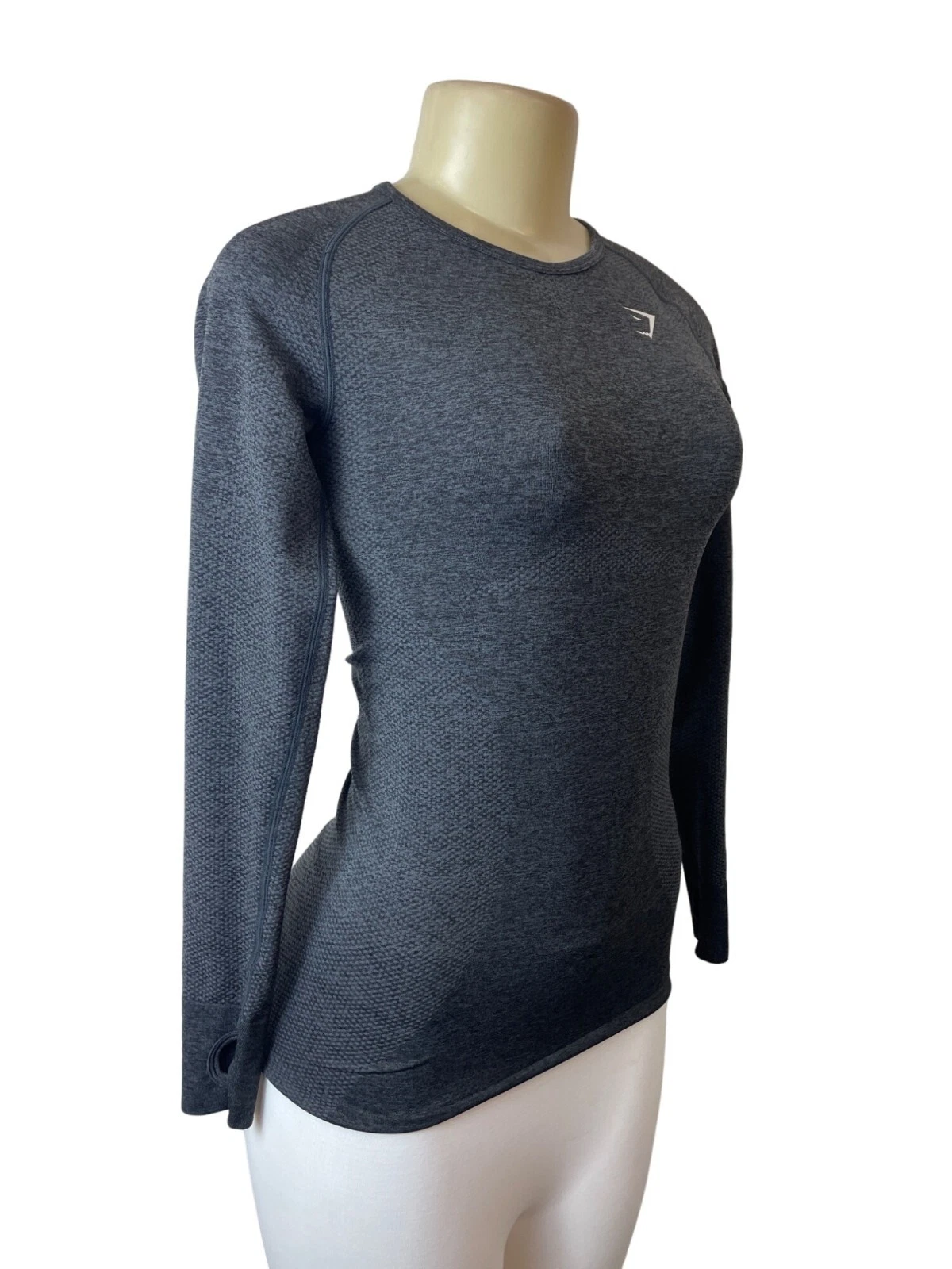 gymshark stretchable gym running long sleeve shirt