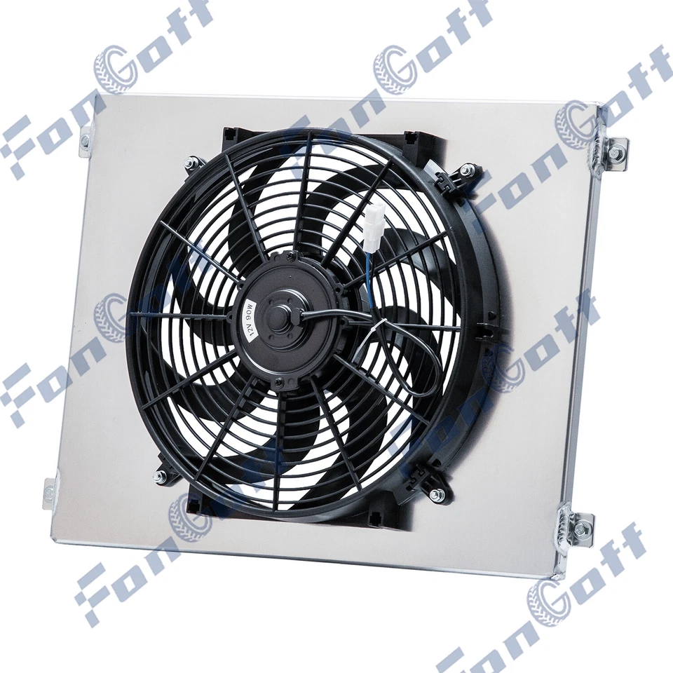 Ventilador de cubierta de aluminio para Dodge Dart Plymouth Duster/Scamp/Valiant 1968-1973 1969 Foto 4 de 4