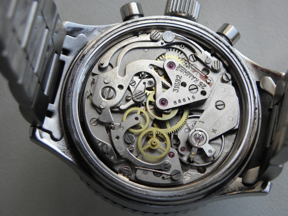 POLJOT RUSLAN 31682 russian mechanical military chronograph