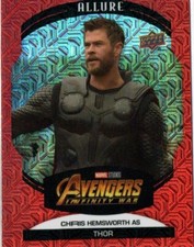 2022 Marvel Allure Sunrise Rainbow Chris Hemsworth as Thor 