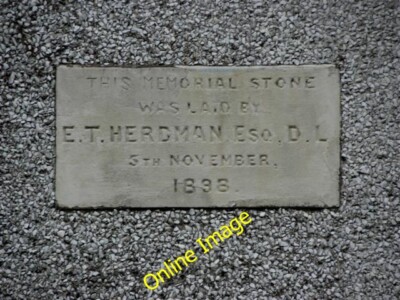 Photo 6x4 Memorial stone, Derg Parish Hall (3) Castlederg Pictured here [ c2013