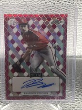 2022 Leaf Perfect Game National Showcase AUTO Brandon Winokur PInk Prizm  1/1