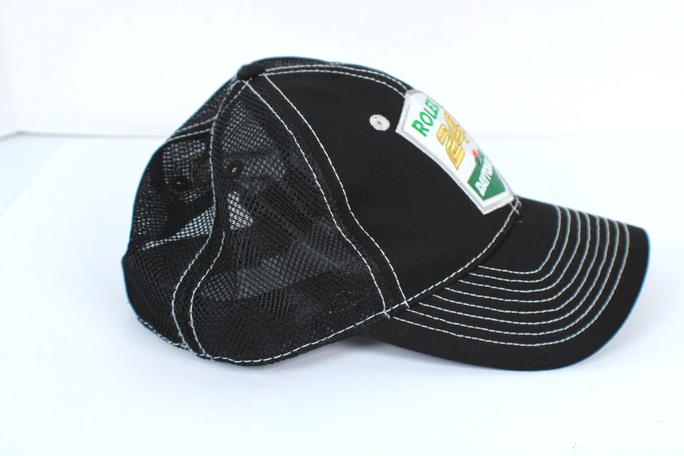Rolex 24 Daytona 2016 Gorra Negra Ajustable Snapback Gorra Malla Trasera Foto 3 de 4
