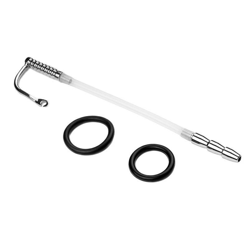 Metal Penis Plug Stretcher BDSM Dilator Device Stainless Steel for Male Sex Toys - Image 2 of 4