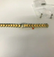 New Seiko Women's SXDF95 Two tone Replacement Band Only! 