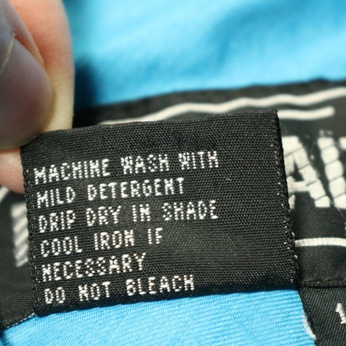 Vintage 80s Portrait Trenchcoat Lined Pockets Button Below the Knee Blue 10 - Picture 16 of 24