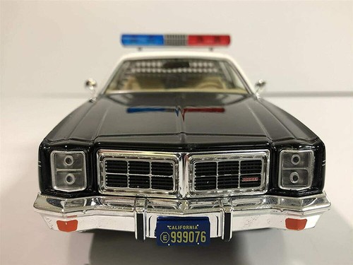 1977 Dodge Monaco Metropolitan Police "The Terminator" Greenlight Diecast 1:24 - Picture 4 of 10