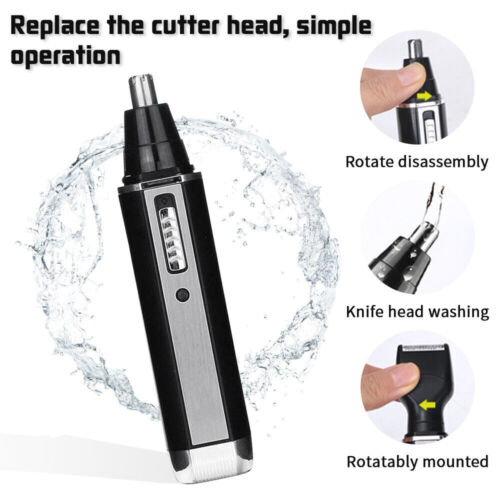 Kemei 4-IN-1 Kit rasoio barba elettrico naso da uomo basso rumore KM-6630 - Foto 2 di 9