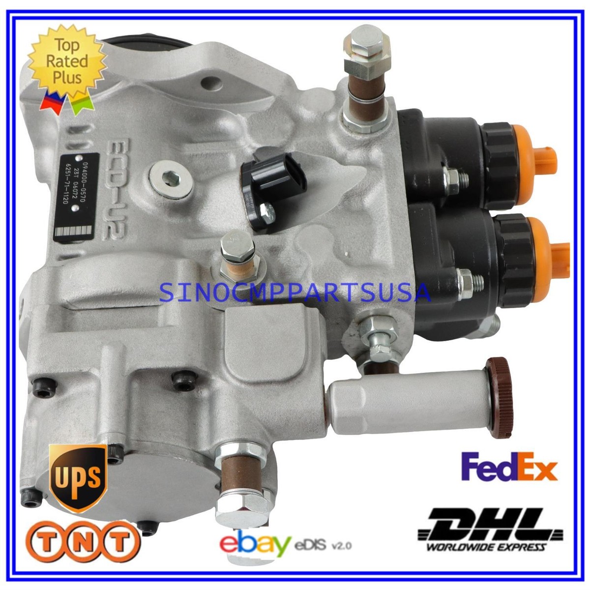 Fuel Injection Pump 6251-71-1120 6251-71-1121 For Komatsu