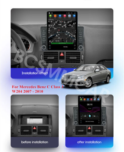 Autoradio Radio Touchscreen GPS passend für Mercedes Benz C Klasse W204 2007-2010 - Bild 4 von 24