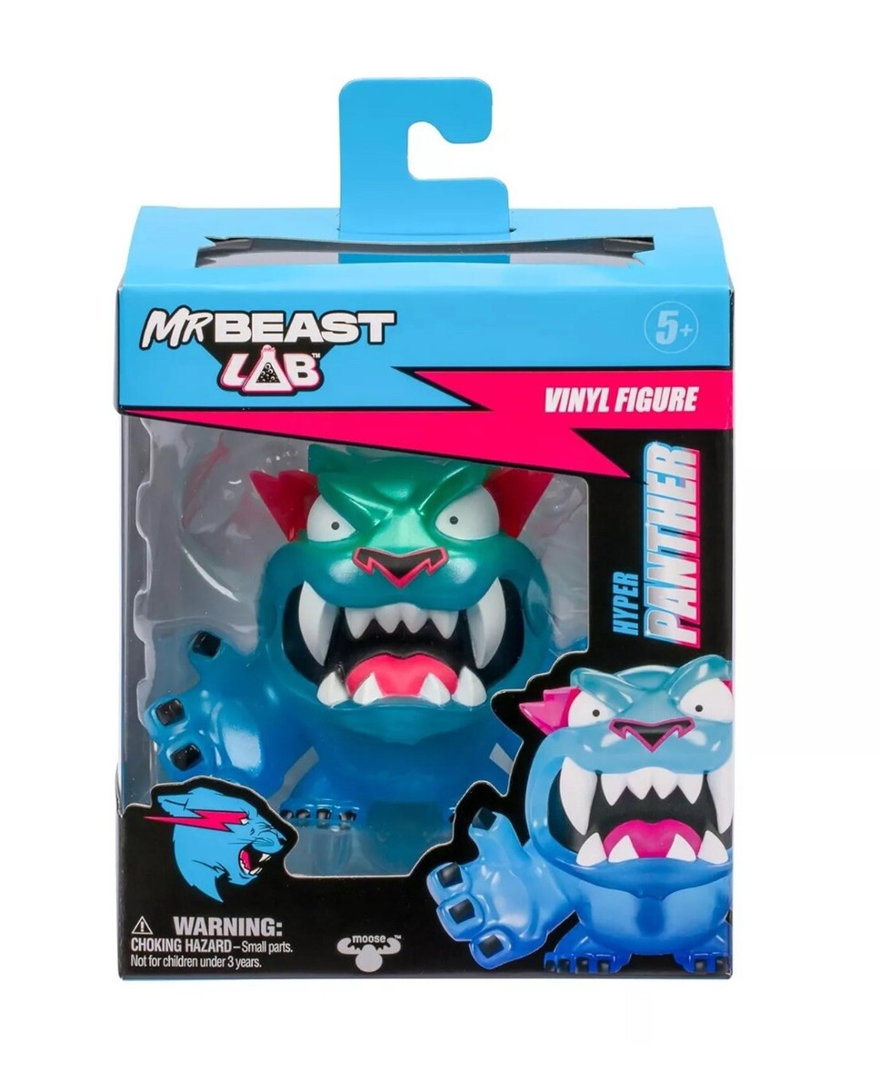 MrBeast Lab Collectible Vinyl Figures - Hyper Panther - 3.5
