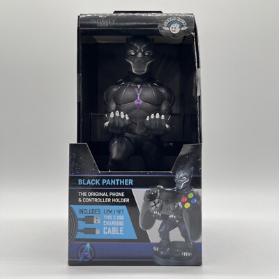 Cable Guy Controller Handy Tablet Halter Halterung Figur Black Panther Marvel