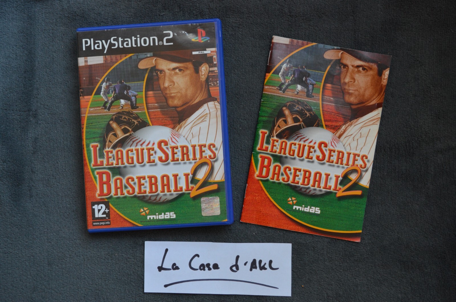 League Series Baseball 2 complet sur Playstation 2 - PS2 FR TBE