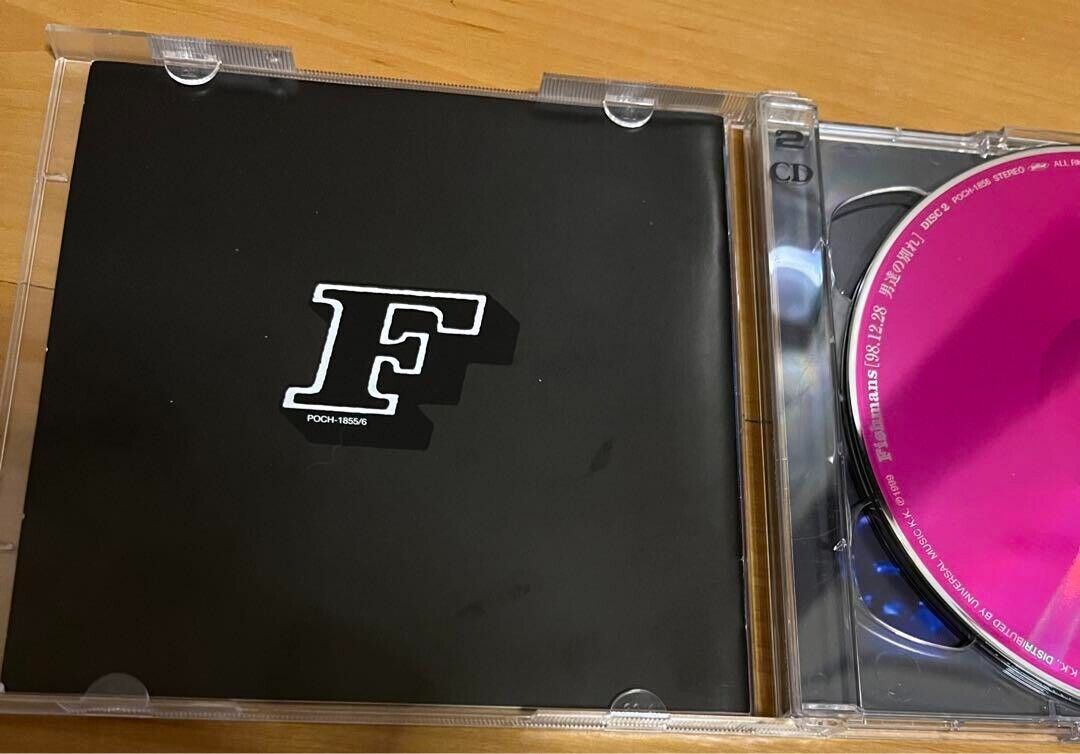 Fishmans CD 98.12.28 Live Otokotachi no Wakare 2Discs POCH Fishmans CD 98.12.28 Live Otokotachi no Wakare 2Discs POCH