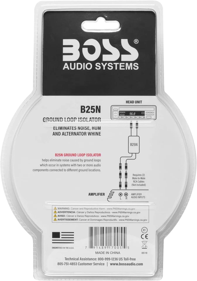 Aislador De Bucle De Tierra B25n Filtro De Ruido Para Sistemas De Audio De C... - Image 3 of 4