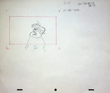 Loopy De Loop 1963 JERRY EISENBERG Hand-Drawn Production Pencil Layout