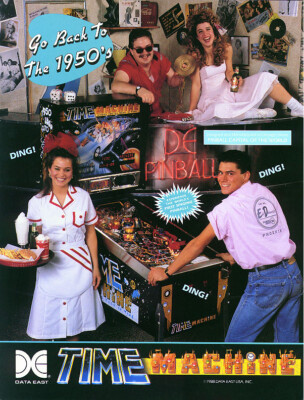 Time Machine Pinball (Data East) - CPU ROM Upgrade chip set v2.4