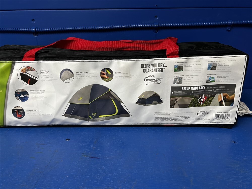 New Coleman Sundome Tent / 4 Person / Navy 76501132816 eBay