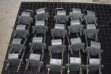 Qty 20 Superstrut U502 HDG Beam Clamp 3-1/4" SS U-bolt/ Galvanized Plate U501