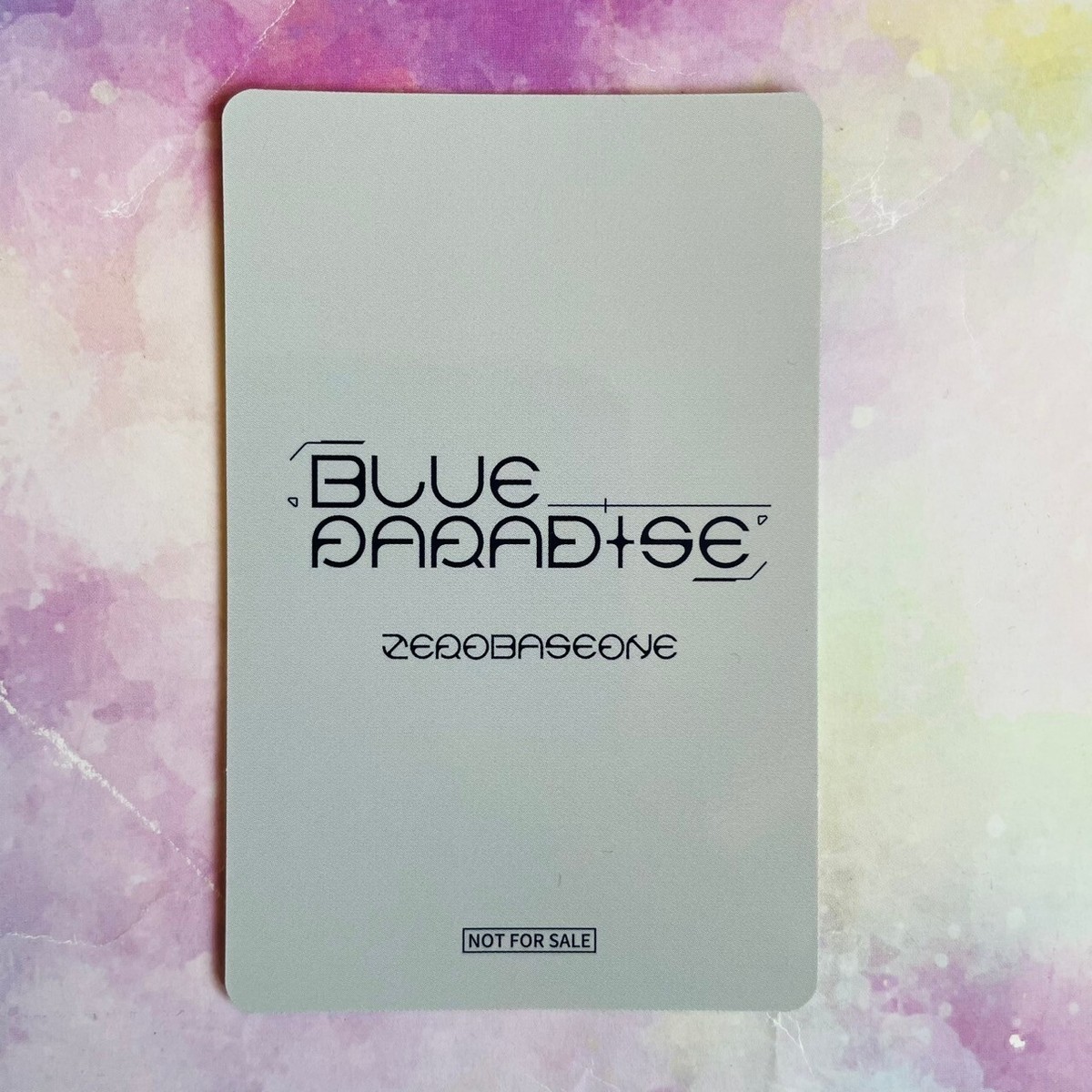 ZEROBASEONE BLUE PARADISE 5th Mini Album JAPAN Luckydraw POB ZEROBASEONE BLUE PARADISE 5th Mini Album JAPAN Luckydraw POB