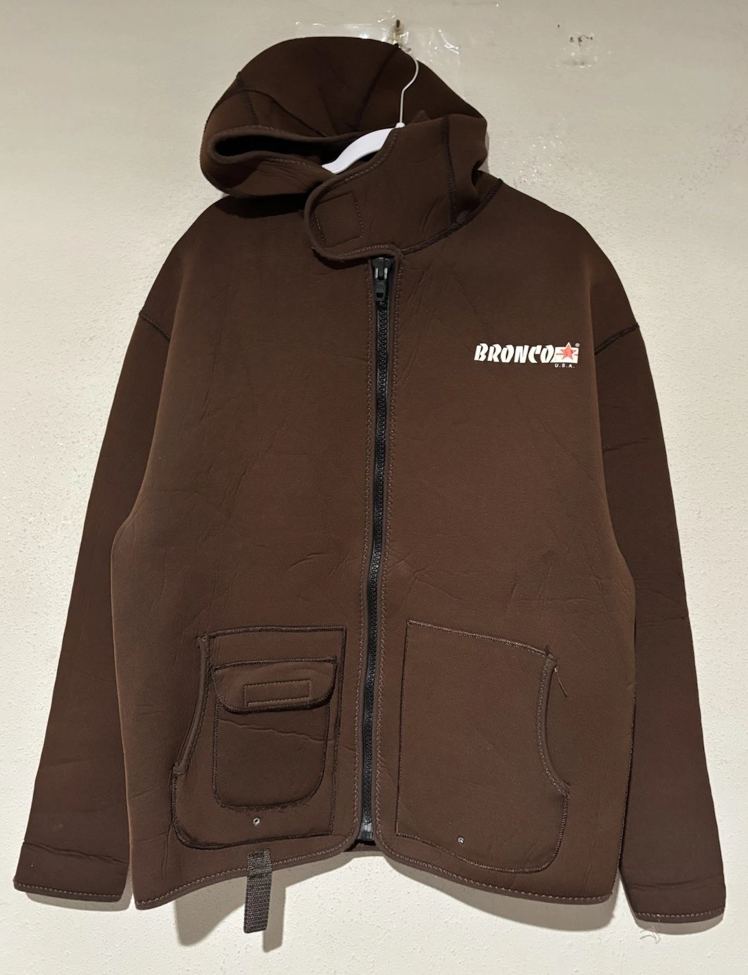 Merrick Tackle Wading Jacket Bronco With Hood In Brown Mens Size L
Opens in a new window or tab