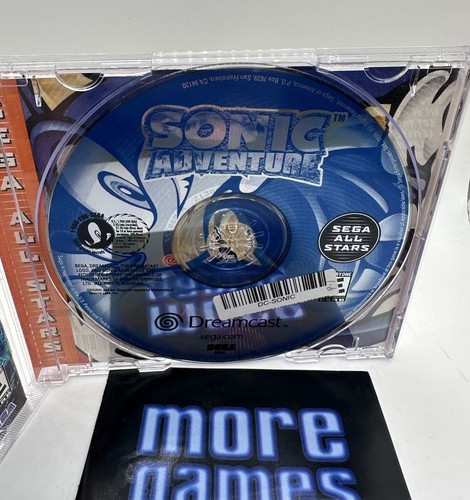 SEGA Sonic Adventure Sega Dreamcast Game CIB - Afbeelding 5 van 6