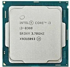 Intel Core i3-8300 3.70GHz 8MB L3 Cache Socket LGA1151 CPU Processor SR3XY