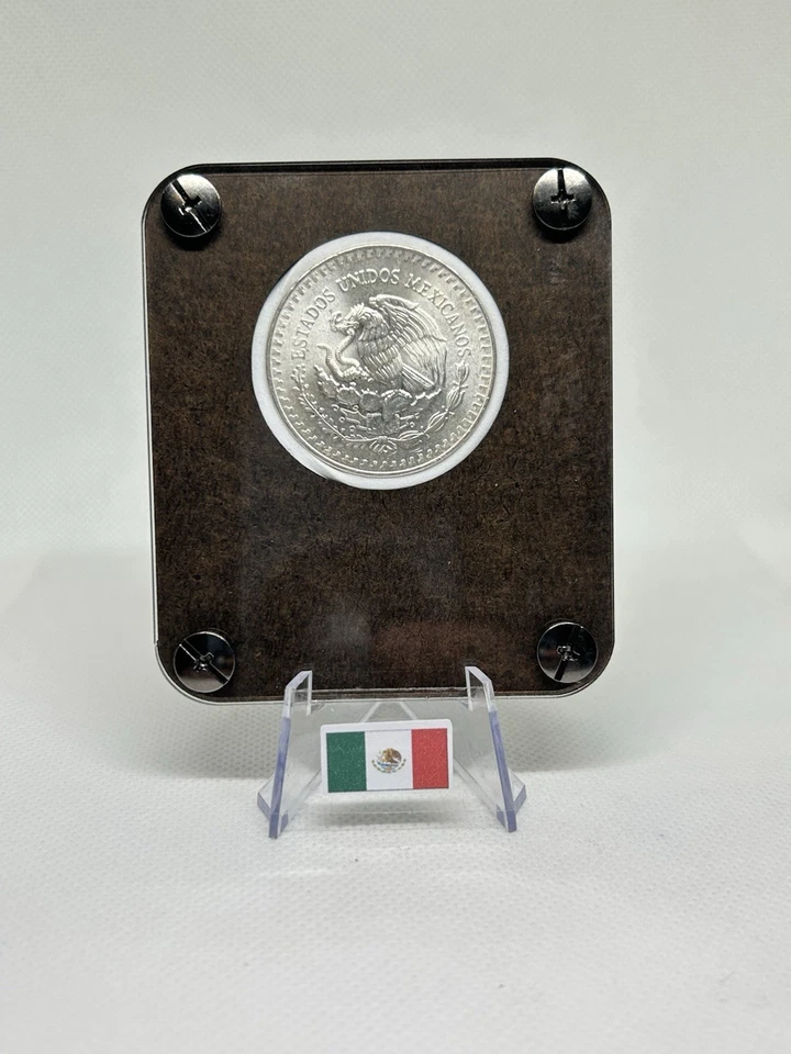 1994 Mexico 🇲🇽 Libertad 1oz Silver In A Acrylic Case ! ✨💯Only 400,000 Minted - Image 2 of 4