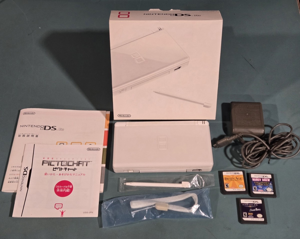 任天堂DS L Nintendo DS Lite Handheld Console - Enamel Navy for sale online | eBay