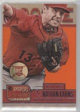 2013 Panini America's Pastime Rookies 21/125 Nathan Karns #201 sh7