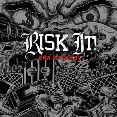 Risk It! Era Of Decay RED TRANSLUCENT PRESSING, BOOKLET SLEEVE NEAR MINT