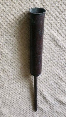 VINTAGE SAND SPIKE / FISHING ROD HOLDER BRASS L@@K | eBay